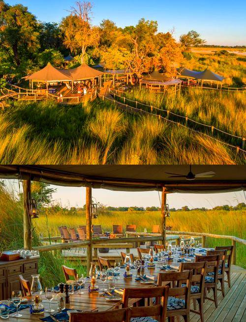 博茨瓦纳三角洲营地_奥卡万戈三角洲面积变化特点_博茨瓦纳奥卡万戈三角洲