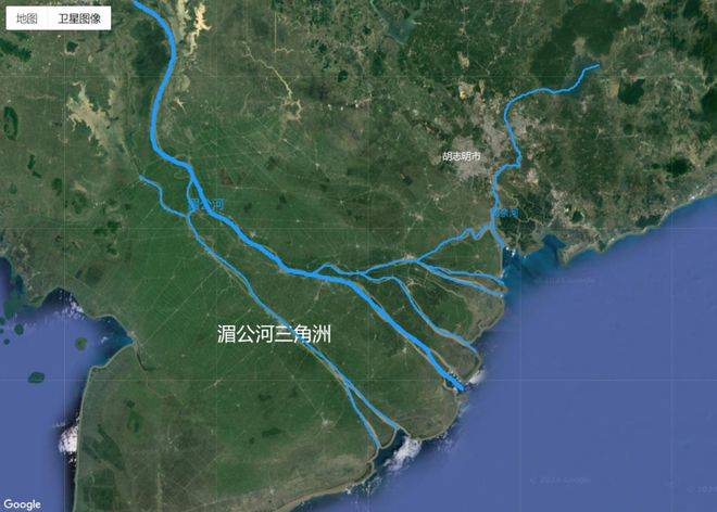 湄公河三角洲地理位置_湄公河三角洲_湄公河三角洲是金三角吗