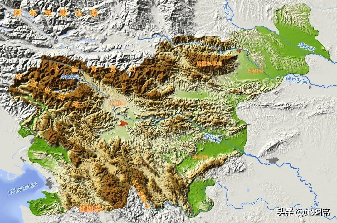 塞内加尔河三角洲图_三角洲河流_三角洲河流分叉的原因