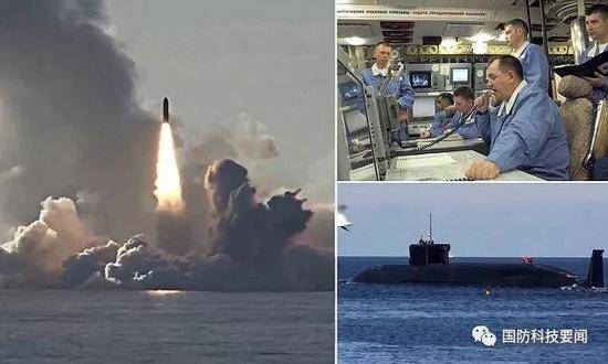 俄亥俄级核潜艇发射三叉戟导弹_俄三艘核潜艇_俄“三角洲”级弹道导弹战略核潜艇