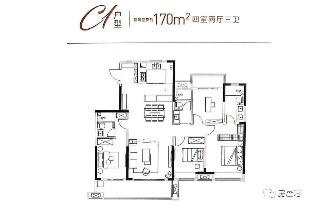 北辰三角洲户型图140_北辰三角洲房型_北辰三角洲户型