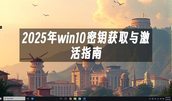 win10激活码合法获取指南_win10安装激活码_2025年win10密钥获取与激活指南
