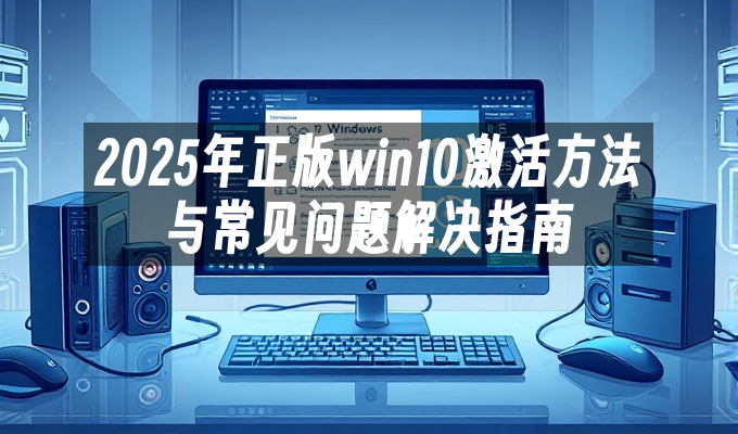 win10安装激活码_win10激活码合法获取指南_2025年win10密钥获取与激活指南