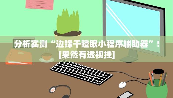 分析实测“边锋干瞪眼小程序辅助器”![果然有透视挂]