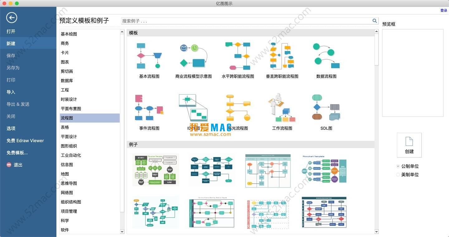 Edraw Max for Mac 9.1 亿图图示 图形图表设计软件 中文破解版